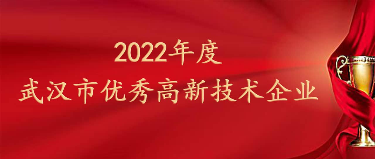 鑫英泰榮獲“武漢市優秀高新技術企業”